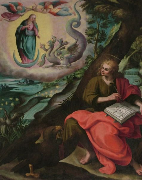 visione di s. giovanni evangelista